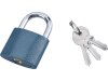 93145-Zámek visací litinový modrý 45mm
