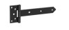 ZB 200 Závěs brankový 200x45x90x35x3,0 mm černý