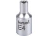 4701704-Hlavice nástrčná vnitřní TORX 1/4", TX 4, L25mm FORTUM