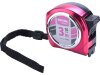 3193-Metr svinovací, 3m, pásek 16mm, růžový, EXTOL